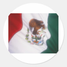 Drapeau mexicain adhésif