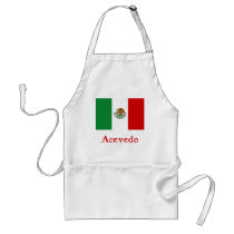 Drapeau mexicain d'Acevedo tabliers