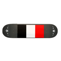 Drapeau monochrome de l'Irlande Skateboards Personnalisables