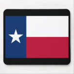 Drapeau Mousepad d'état du Texas Tapis De Souris