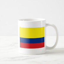 Drapeau national de la Colombie Tasse À Café