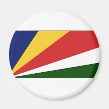 Drapeau national des Seychelles Aimant