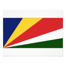 Drapeau national des Seychelles Faire-parts