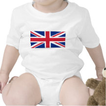 Drapeau national du Royaume-Uni Body Pour Bébé