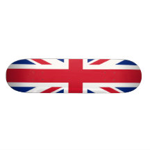 Drapeau national du Royaume-Uni Plateau De Skateboard
