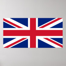 Drapeau national du Royaume-Uni Posters