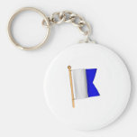 Drapeau nautique 'A Porte-clef