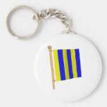 Drapeau nautique 'G Porte-clefs