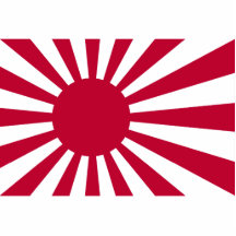 Drapeau naval du Japon, Japon Découpage En Acrylique