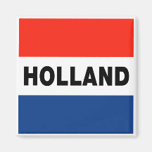 Drapeau néerlandais aimant pour réfrigérateur