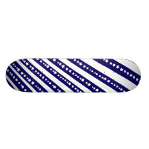 Drapeau patriotique de liberté de rayures d'étoile plateaux de skateboards customisés