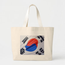 Drapeau sud-coréen sac fourre-tout