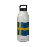 Drapeau suédois bouteilles d'eau