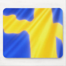 Drapeau suédois tapis de souris
