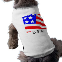 DRAPEAU T des Etats-Unis pour des chiens Manteau Pour Animal Domestique
