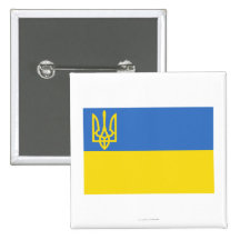 Drapeau traditionnel de l'Ukraine Pin's Avec Agrafe