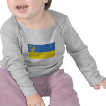 Drapeau traditionnel de l'Ukraine T-shirts