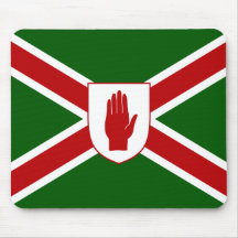 Drapeau uni de bouclier de l'Irlande du Nord Tapis De Souris