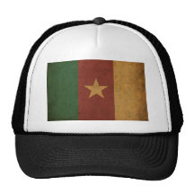 Drapeau vintage du Cameroun Casquettes