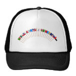 Drapeaux historiques du Texas Casquettes De Camionneur