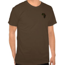 Drapeaux T-shirts et dessus de l'Afrique - de l'Af