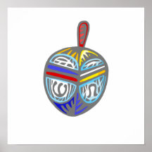 Dreidel de fantaisie affiches