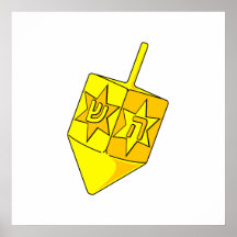 Dreidel d'or posters