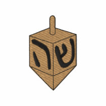 Dreidel polos brodés
