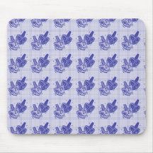 Dreidels sur le plaid tapis de souris