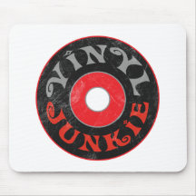 Drogué de vinyle tapis de souris