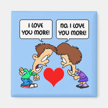drôle je t'aime magnets pour réfrigérateur