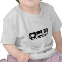 Drôle mangez le piano de sommeil t-shirt