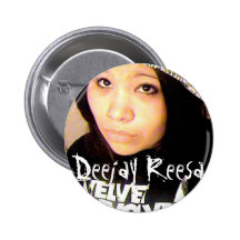 DSC09078, disc-jockey Reesa - customisé Badges Avec Agrafe