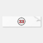 ## du ## 33 autocollant pour voiture