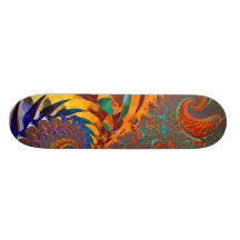 Du dragon et des oiseaux skateboards personnalisables