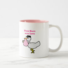 Du Haïti avec amour (fille) Tasses À Café