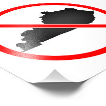 Du Kentucky de biffer symbole Tirages Photo