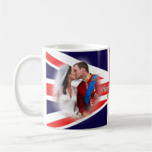 Duc et duchesse de tasse royale de mariage de Camb