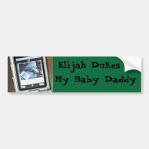 Ducs Is My Baby Daddy d'Élijah Autocollants Pour Voiture