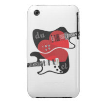 Duo de guitare de Valentine Coque Case-Mate iPhone 3