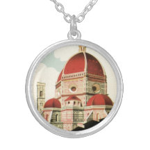Duomo vintage d'église de Florence Firenze Italie  Pendentifs