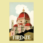 Duomo vintage d'église de Florence Firenze Italie  posters