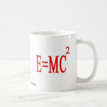 E=MC 2 (rouge) Mugs