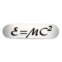 E=MC^2 SKATEBOARDS CUSTOMISÉS