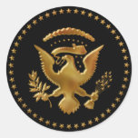Eagle a débarqué… adhésifs ronds