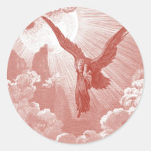 Eagle par Gustave Dore Autocollant