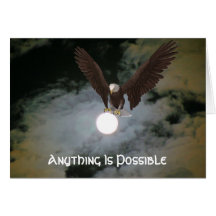 Eagle quelque chose est carte inspirée possible