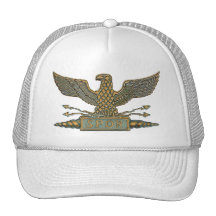 Eagle romain de cuivre casquette de camionneur