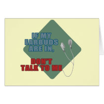 Earbuds cartes