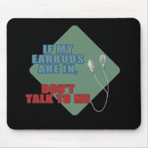 Earbuds tapis de souris